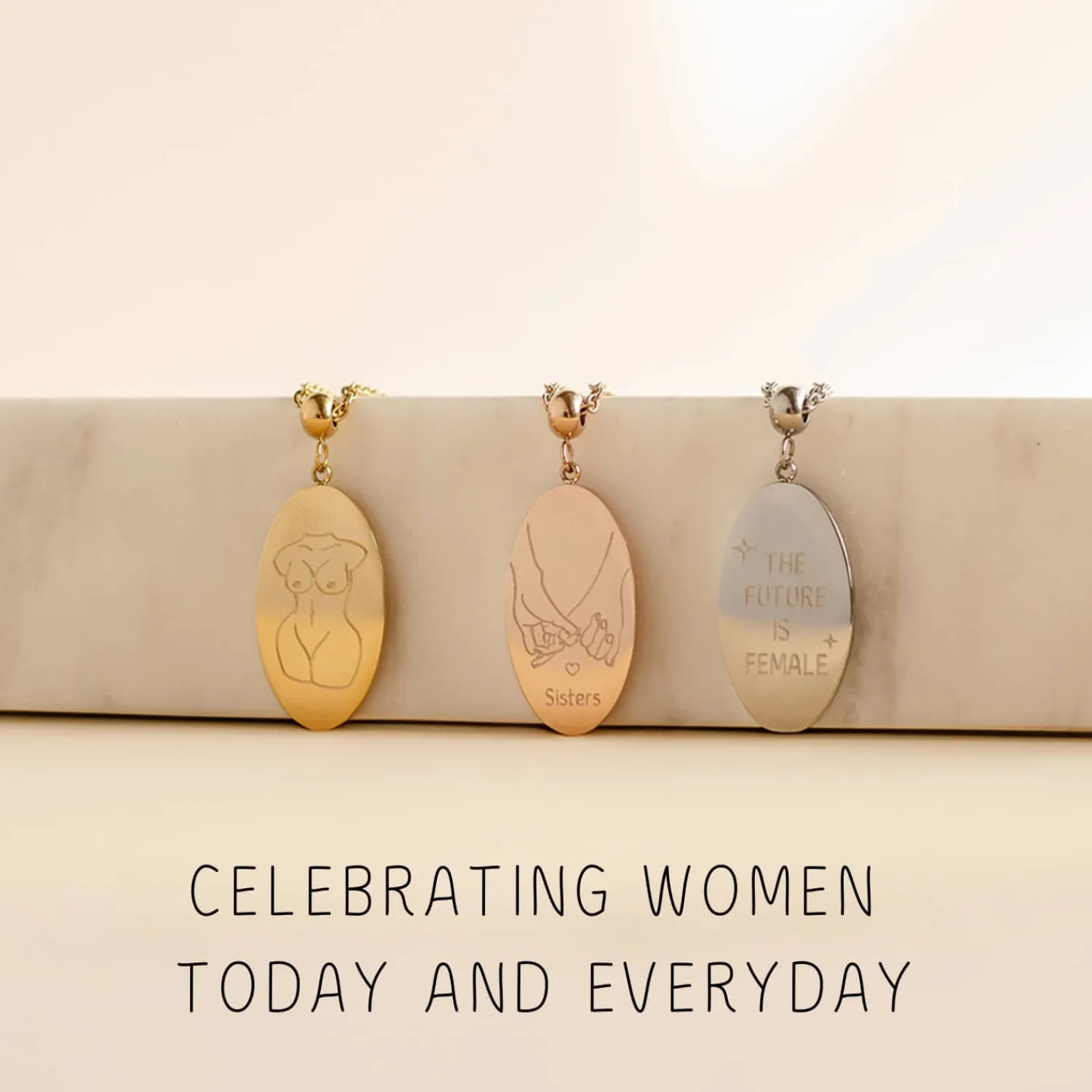 Anhänger | Hey Happiness Love My Body Pendant Necklace