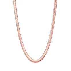 Statement Ketten | Hey Happiness Massive Schlangenkette in Rosegold Rose Gold