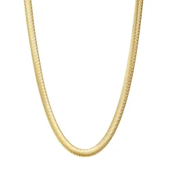 Statement Ketten | Hey Happiness Massive Schlangenkette in Gold