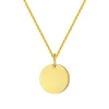 Filigrane Ketten | Hey Happiness Medallion Anhänger Kette 14K Gold