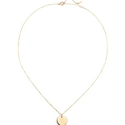 Filigrane Ketten | Hey Happiness Medallion Anhänger Kette 14K Gold