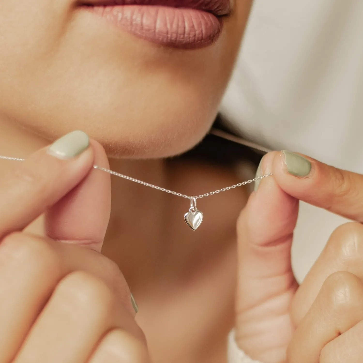 Anhänger | Filigrane Ketten | Hey Happiness Mitgefühl Anhänger Kette 14K Gold