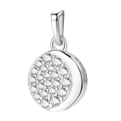 Anhänger | Hey Happiness Mond Anhänger Sterlingsilber Silver