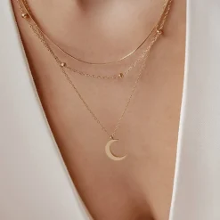 Necklace Sets | Hey Happiness Mond Layering Ketten Set