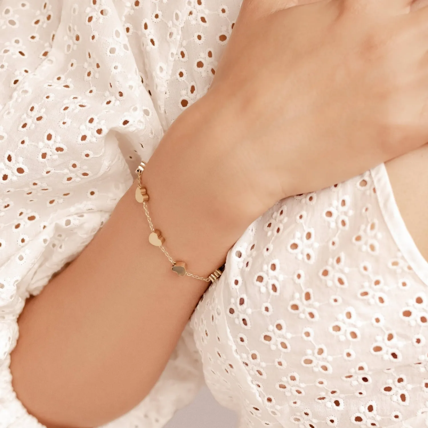 Charm Armbänder | Hey Happiness Multi-Herzen Armband