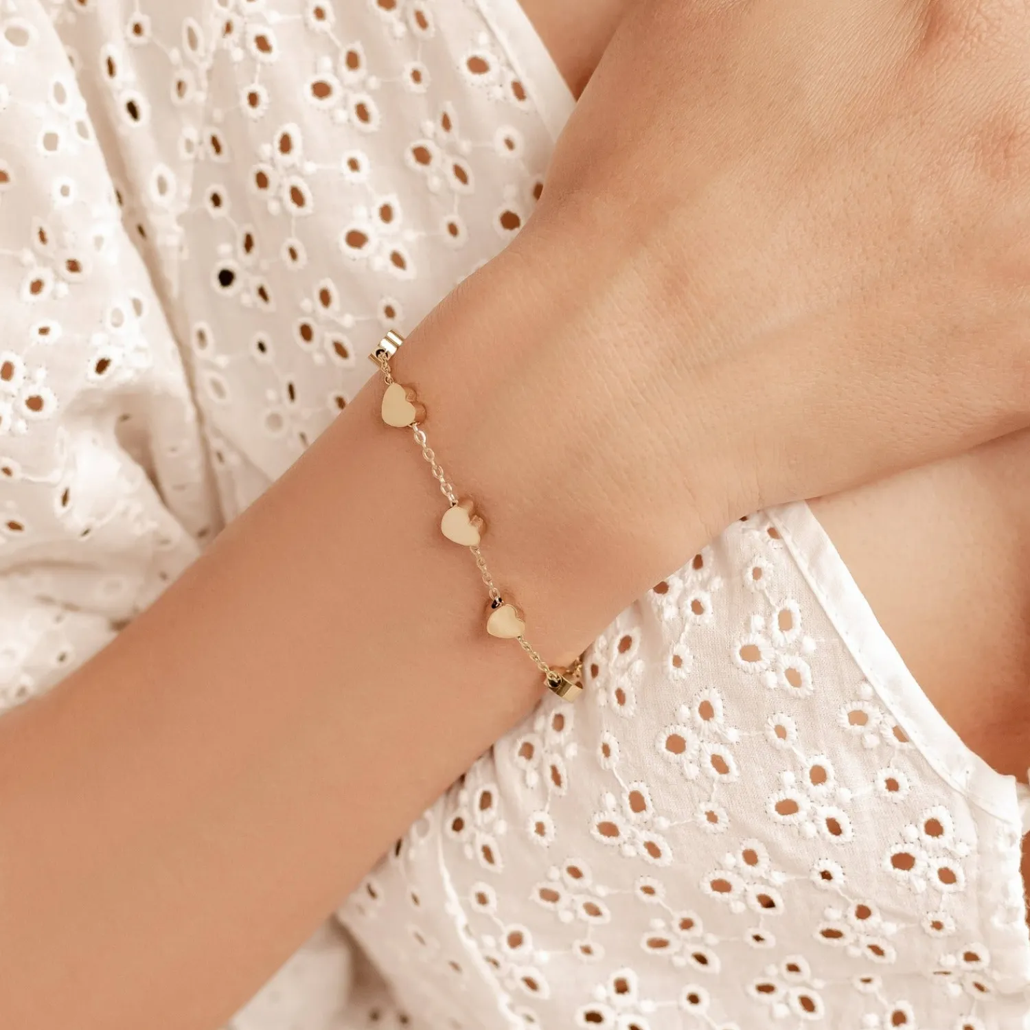 Charm Armbänder | Hey Happiness Multi-Herzen Armband