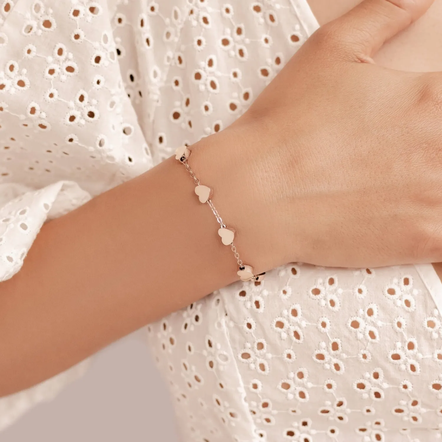 Charm Armbänder | Hey Happiness Multi-Herzen Armband