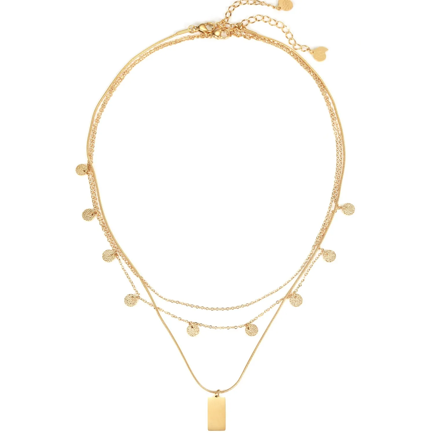 Necklace Sets | Hey Happiness Multilayer Ketten Look