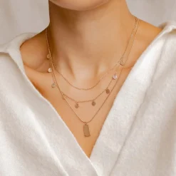Necklace Sets | Hey Happiness Multilayer Ketten Look