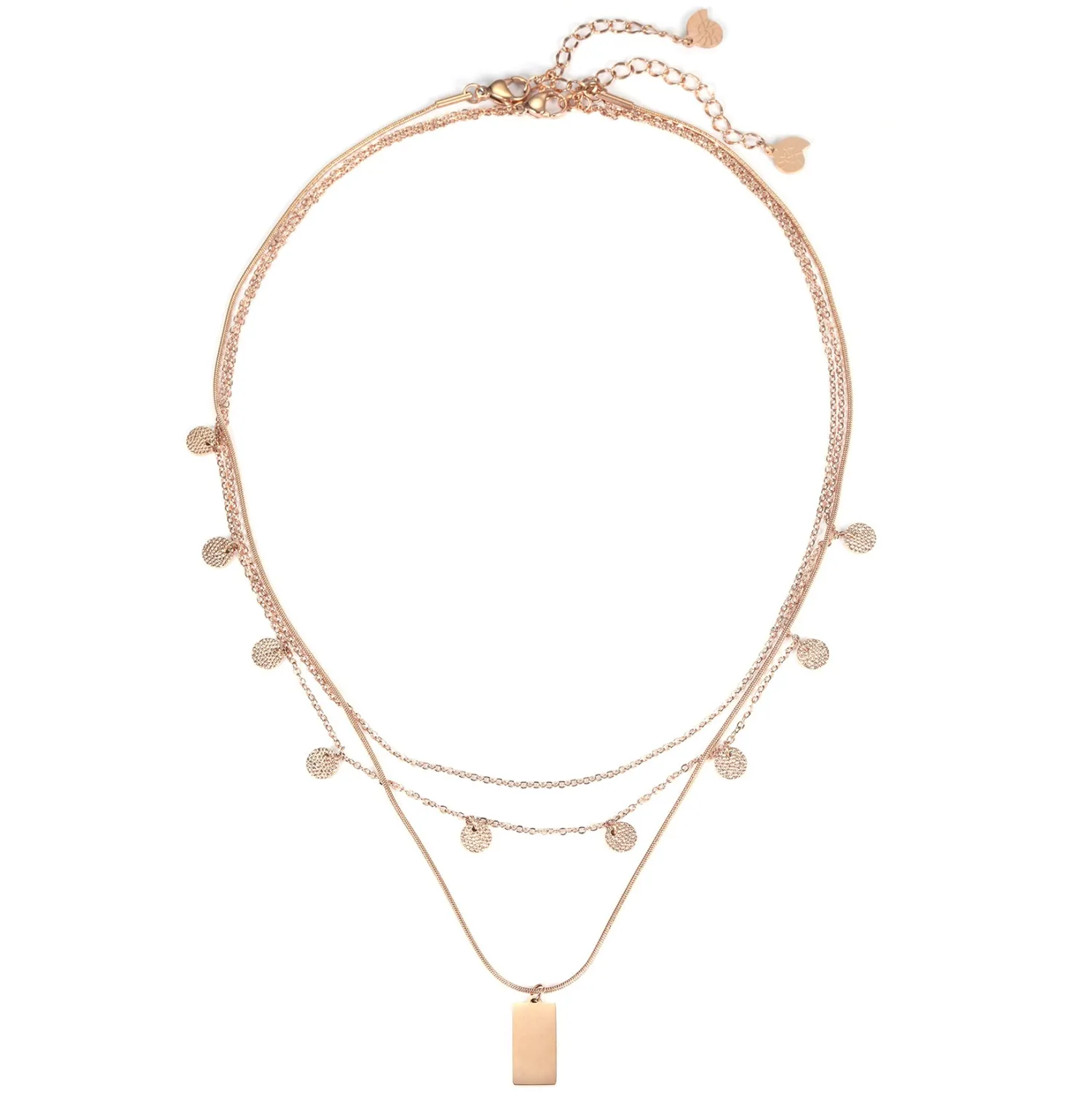 Necklace Sets | Hey Happiness Multilayer Ketten Look