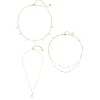 Necklace Sets | Hey Happiness Multilayer Ketten Set in Gold