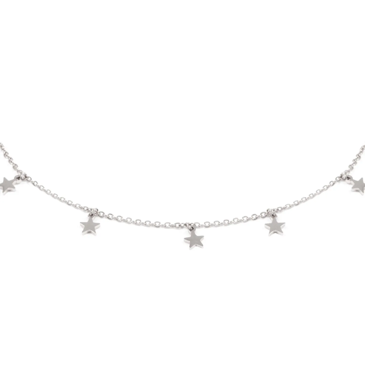 Necklace Sets | Hey Happiness Multilayer Ketten Set in Silber Silver