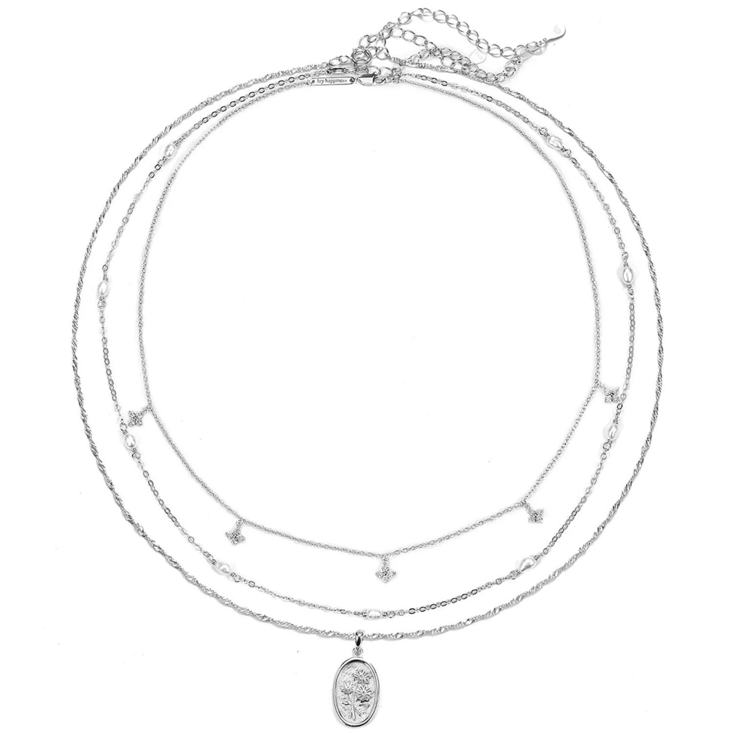 Necklace Sets | Hey Happiness Naturliebhaber Ketten Set Sterlingsilber