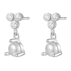 Ohrstecker | Perlenohrringe | Hey Happiness Nest Perlenohrstecker Sterlingsilber Silver