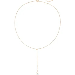 Lariat Necklaces | Filigrane Ketten | Hey Happiness New Beginnings Perlenkette 585 Gold