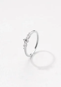 Schlichte Ringe | Hey Happiness Nexus Schmaler Ring Sterlingsilber Silver