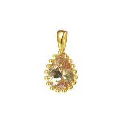 Filigrane Ketten | Hey Happiness November Topas Geburtsstein Halskette Sterlingsilber