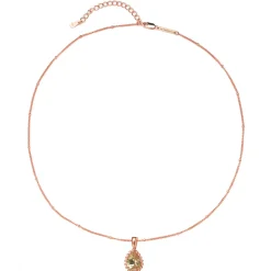 Filigrane Ketten | Hey Happiness November Topas Geburtsstein Halskette Sterlingsilber