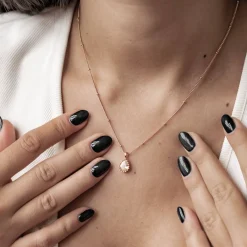 Filigrane Ketten | Hey Happiness November Topas Geburtsstein Halskette Sterlingsilber
