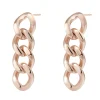 Ohrstecker | Hey Happiness Panzerkette Ohrringe Chunky Chain in Rosegold Rose Gold