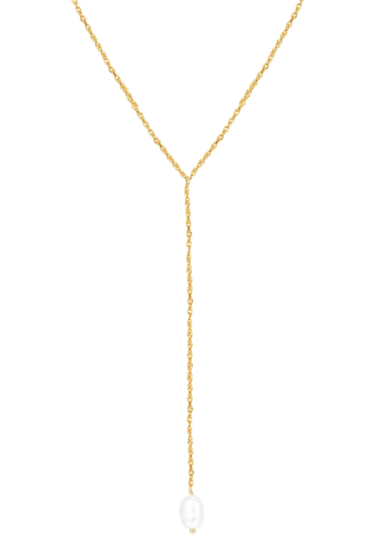 Necklace Sets | Choker Ketten | Hey Happiness Perle Ketten Set Sterlingsilber in Gold