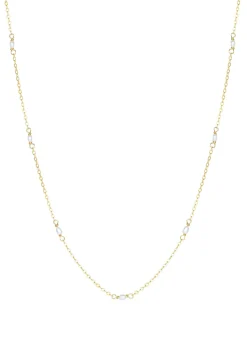 Necklace Sets | Choker Ketten | Hey Happiness Perle Ketten Set Sterlingsilber in Gold
