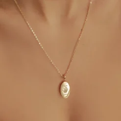 Anhänger | Hey Happiness Personalisierte Kette Handabdruck und Fußabdruck