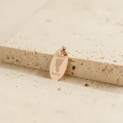 Anhänger | Hey Happiness Personalisierte Kette Handabdruck und Fußabdruck