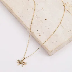 Anhänger | Filigrane Ketten | Hey Happiness Pracht Anhänger Kette aus 9K Gold