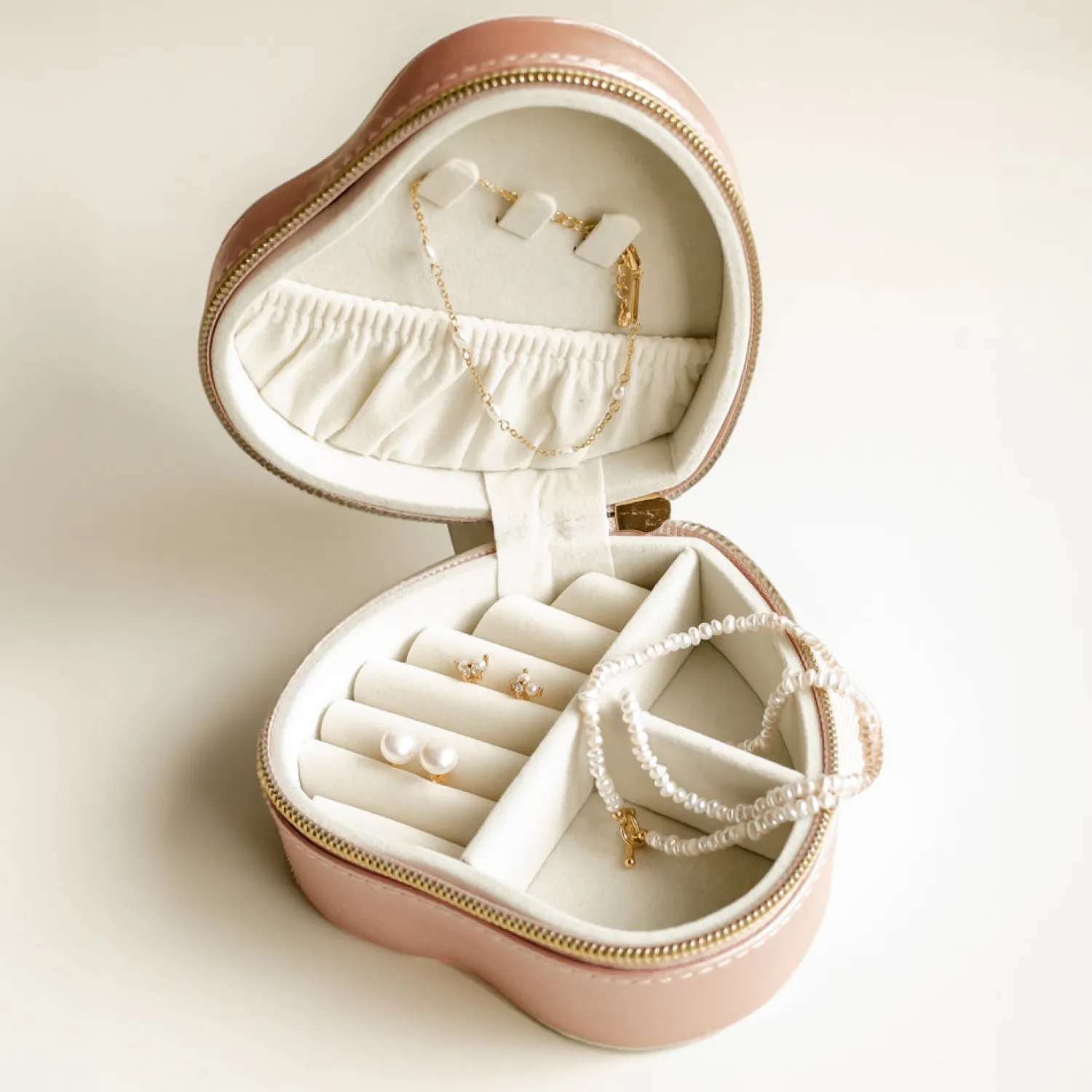 Necklace Sets | Hey Happiness Pretty Pearl Sterling Silver Jewelry and Case Set