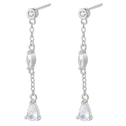 Ohrstecker | Hey Happiness Radiant Drop Ohrringe Sterlingsilber Gold