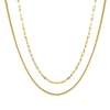 Necklace Sets | Hey Happiness Rolo- und Schlangenketten Set