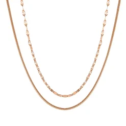Necklace Sets | Hey Happiness Rolo- und Schlangenketten Set