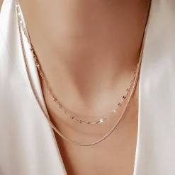 Necklace Sets | Hey Happiness Rolo- und Schlangenketten Set