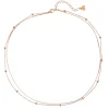 Filigrane Ketten | Hey Happiness Rosegold Kette Mehrreihig Rose Gold