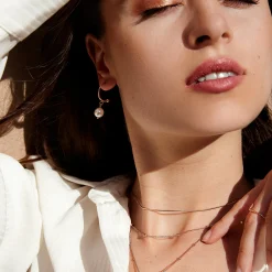 Filigrane Ketten | Hey Happiness Rosegold Kette Mehrreihig Rose Gold