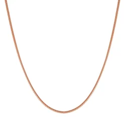 Filigrane Ketten | Hey Happiness Runde Schlangenkette Roségold Rose Gold