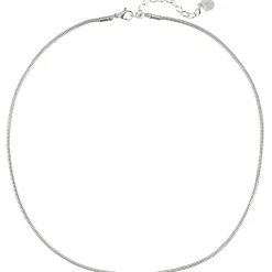 Filigrane Ketten | Hey Happiness Runde Schlangenkette Silber Silver