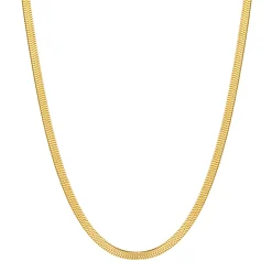 Filigrane Ketten | Hey Happiness Schlangenkette Gold