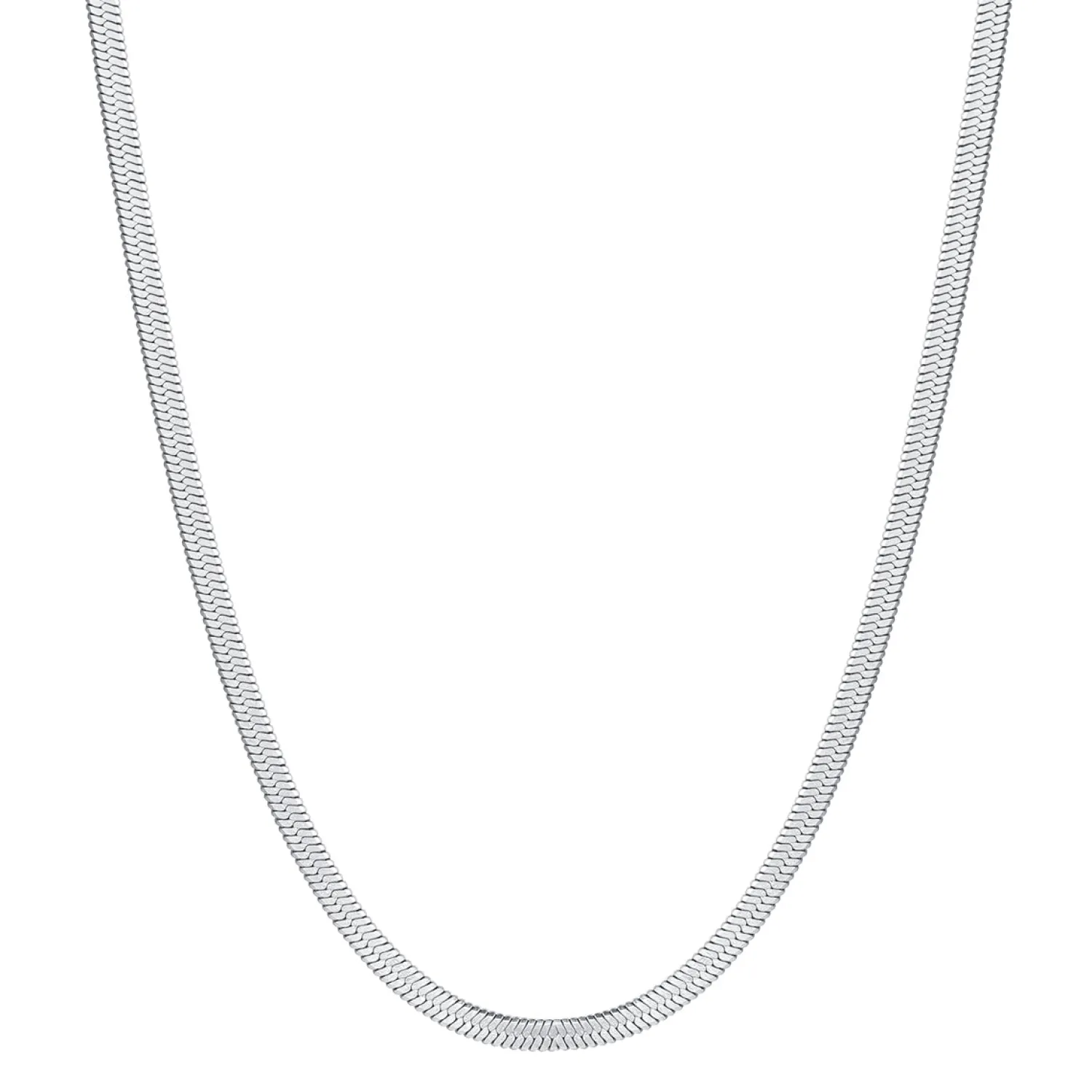 Filigrane Ketten | Hey Happiness Schlangenkette Silber Silver