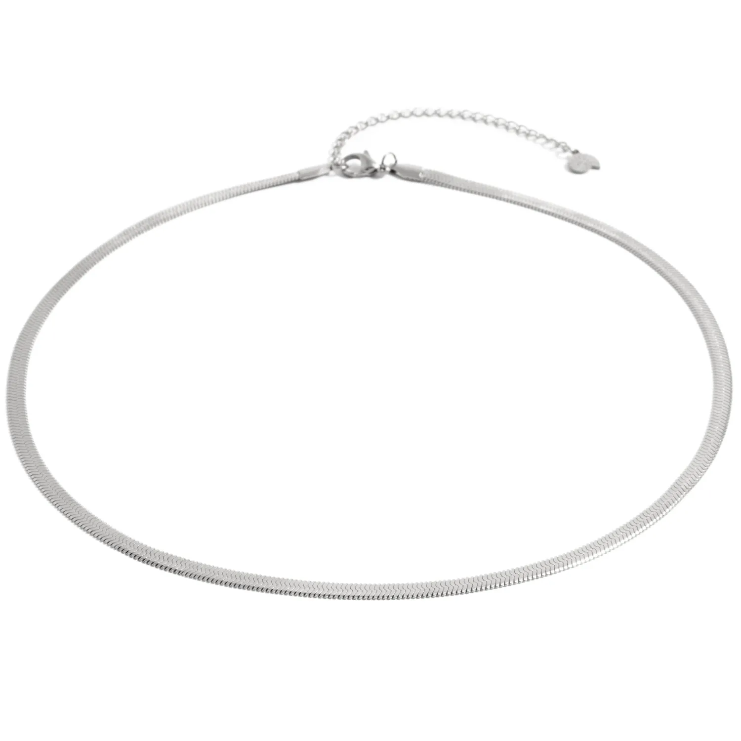 Filigrane Ketten | Hey Happiness Schlangenkette Silber Silver