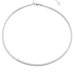 Filigrane Ketten | Hey Happiness Schlangenkette Silber Silver