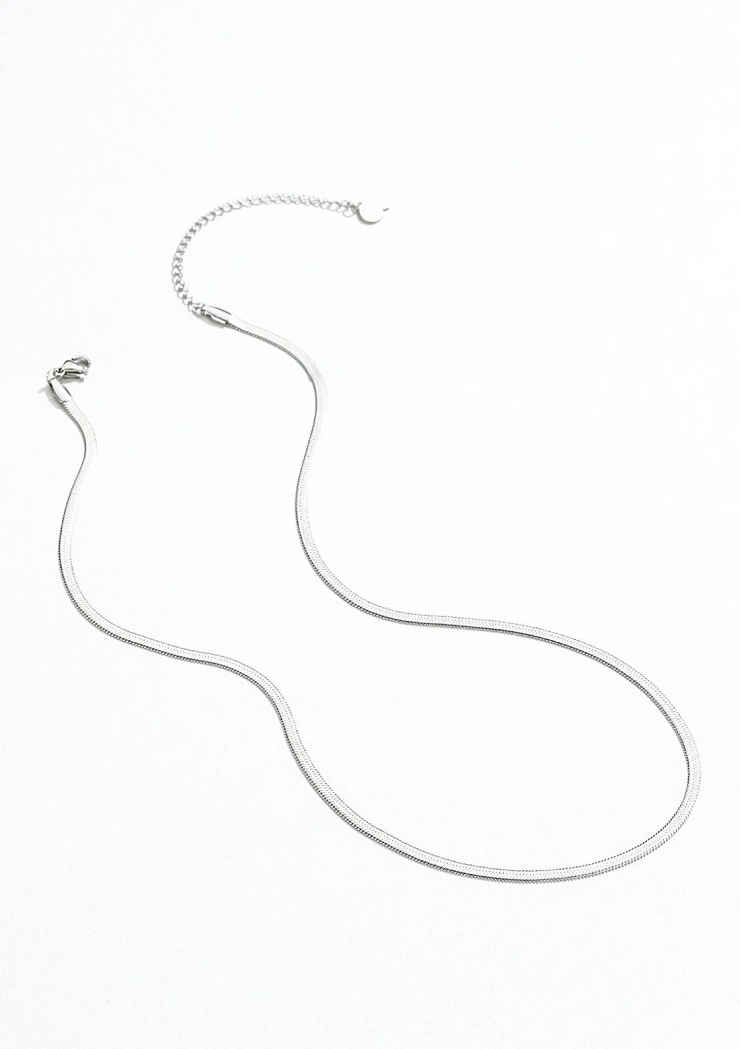 Filigrane Ketten | Hey Happiness Schlangenkette Silber Silver