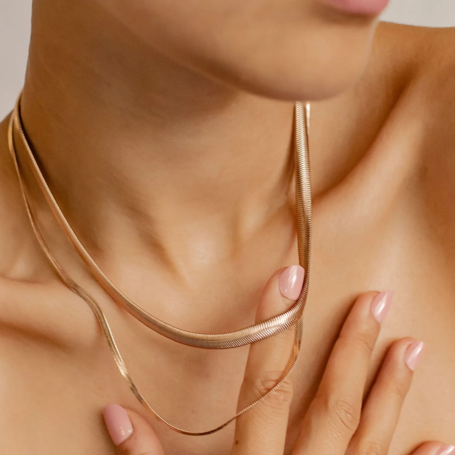 Necklace Sets | Hey Happiness Schlangenketten Set