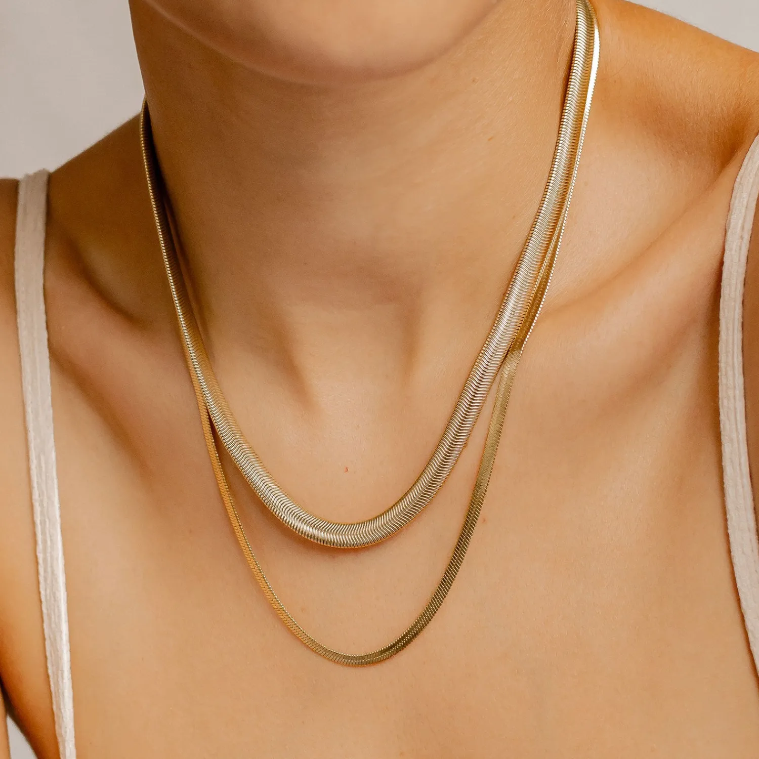 Necklace Sets | Hey Happiness Schlangenketten Set