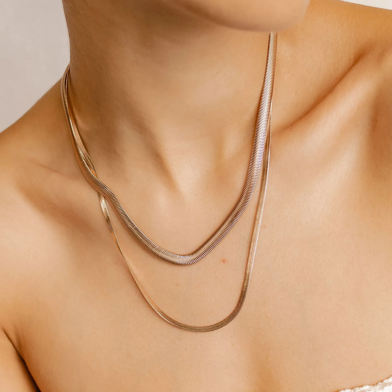 Necklace Sets | Hey Happiness Schlangenketten Set