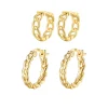 Earring Stack Sets | Hey Happiness Seil und Kette Ohrringe Set aus Sterlingsilber