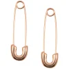 Ohrstecker | Hey Happiness Sicherheitsnadel Ohrringe Rosegold Rose Gold