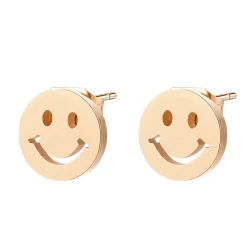 Ohrstecker | Hey Happiness Smiley Gesicht Ohrstecker