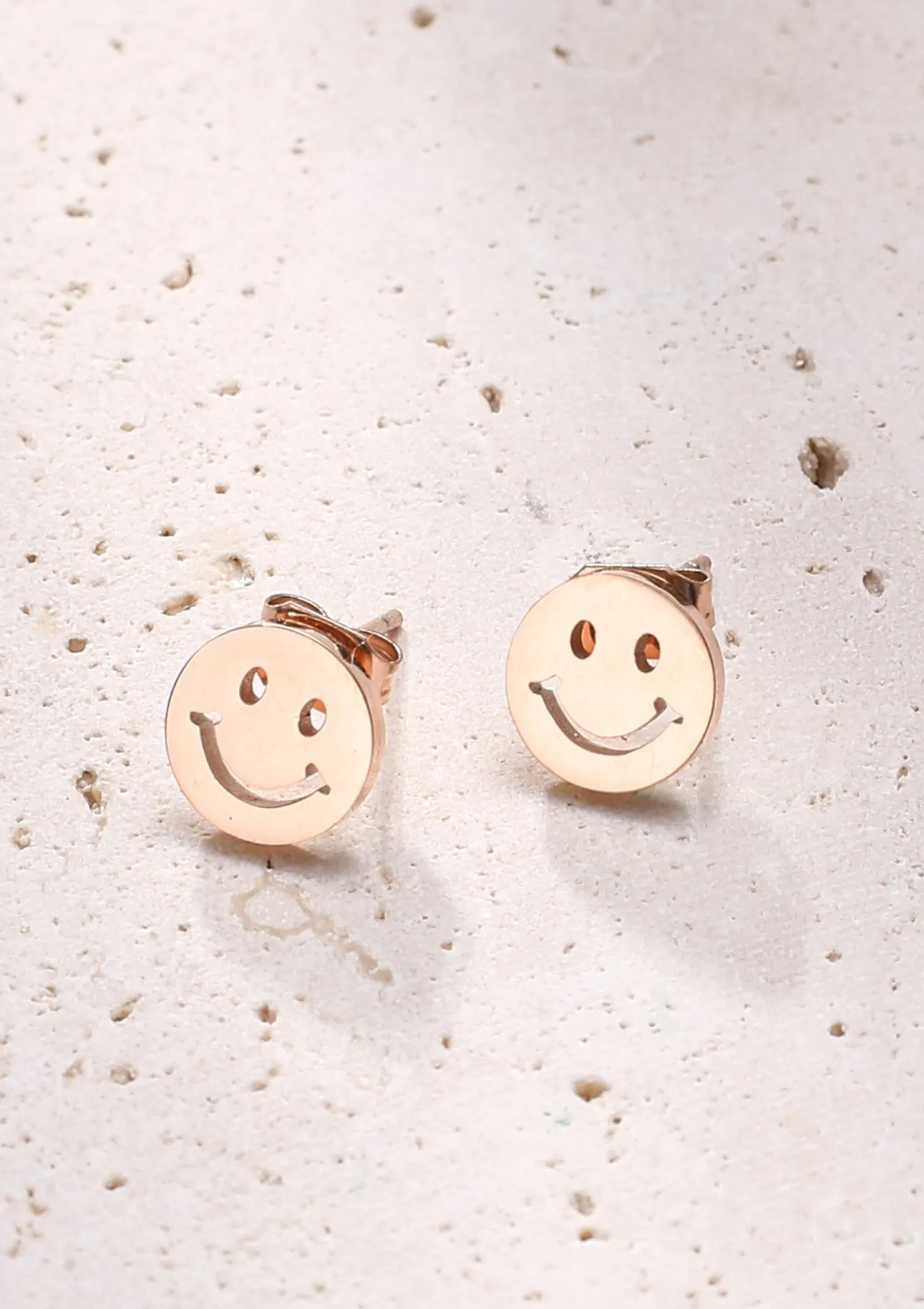 Ohrstecker | Hey Happiness Smiley Gesicht Ohrstecker